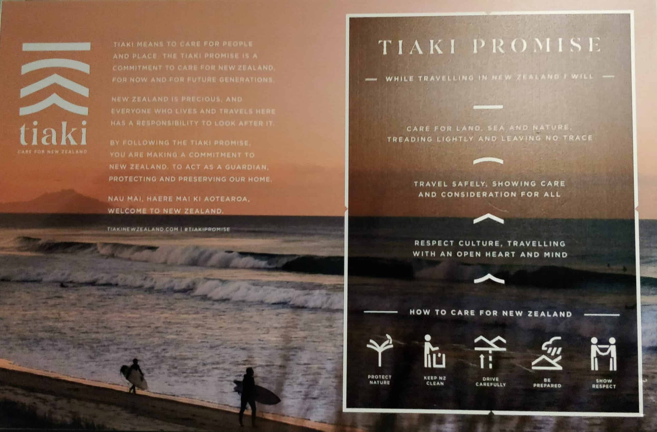 tiakinewzealand example of newzealand and how they communicate responsible and sustainable tourism