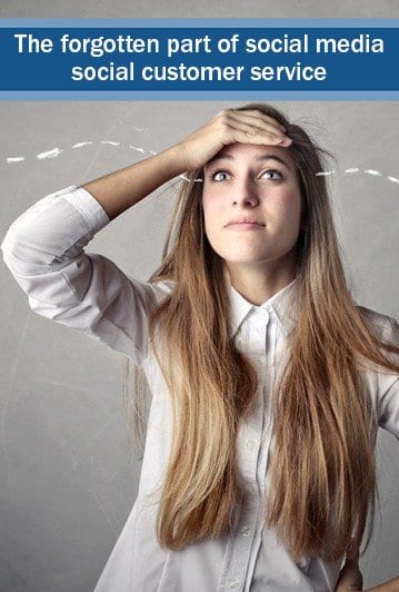 The forgotten part of social media- social customer service_PINTREST social customer care- don't forget it - posting