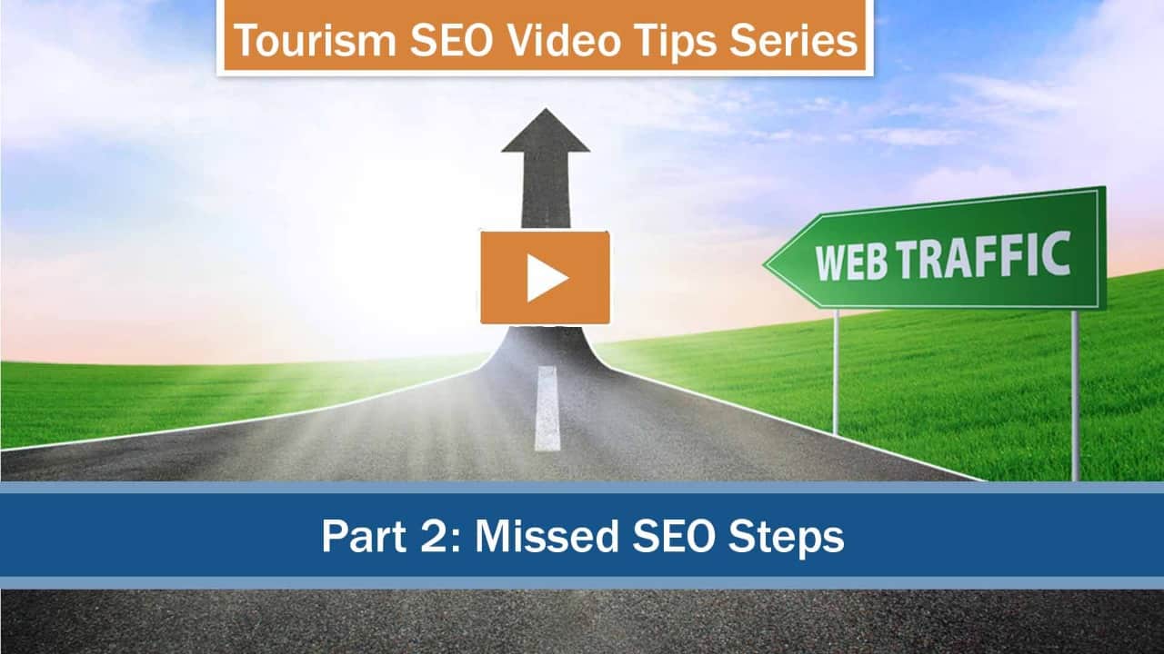 tourism website SEO iamge of increasing web traffic