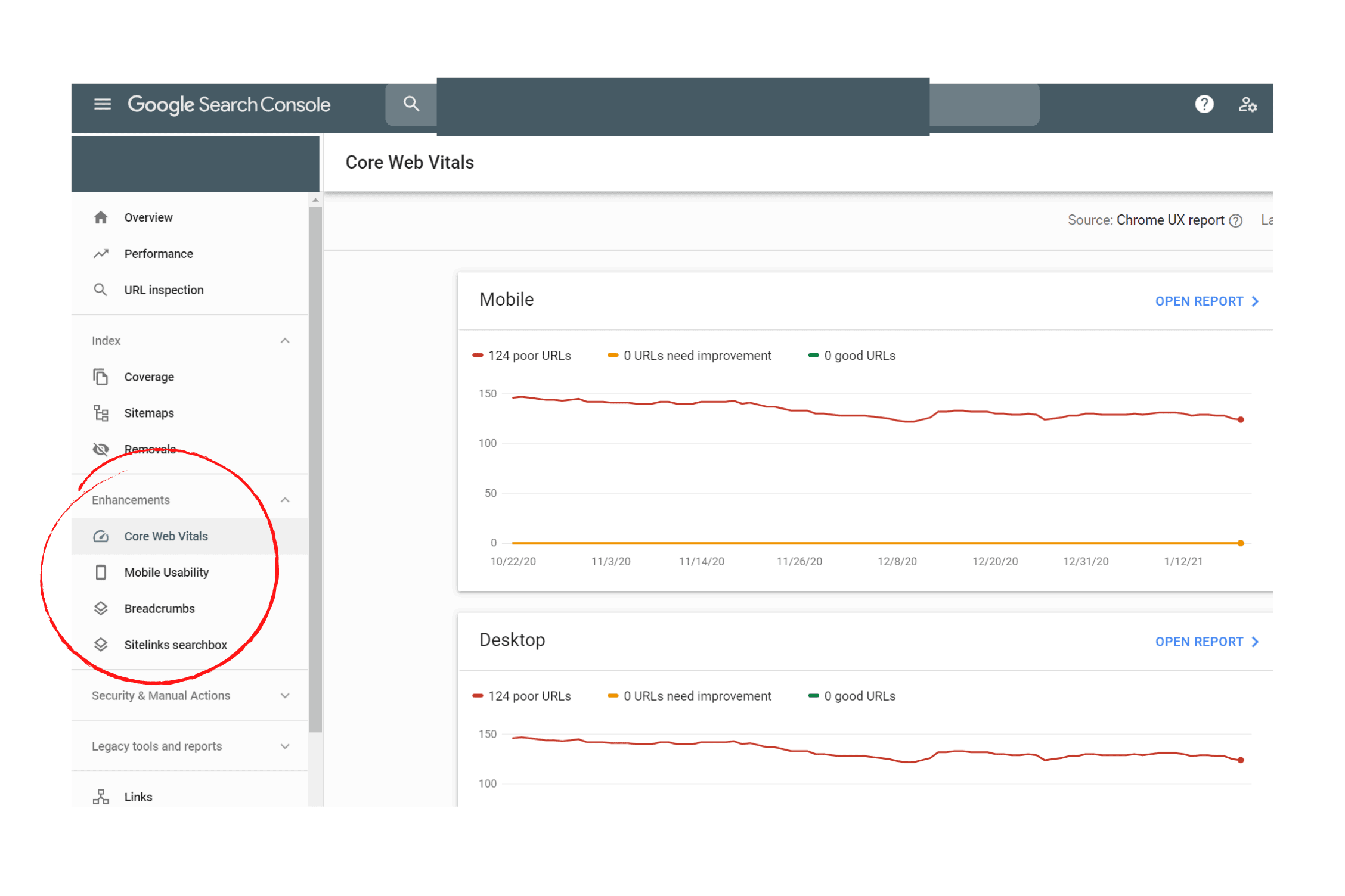 corewebvitals where to find your core web vitals
